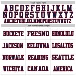 Custom Authentic Football Jersey - White Navy Red Mesh Design Custom White Navy-Red Mesh Authentic Football Jersey - Image 3