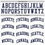 Custom Basketball Jersey - Authentic Throwback in White, Navy, and Silver Gray Custom White Navy-Silver Gray Authentic Throwback - Image 4