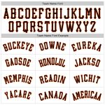 Custom Baseball Jersey - Authentic White Orange and Black Design, Perfect for Fans and Players Custom White Orange-Black - Image 4