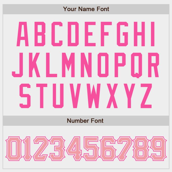 Custom Authentic Pink White Baseball Jersey for Men and Women Custom White Pink Authentic Baseball Jersey - Image 5