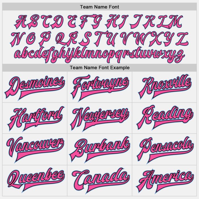Custom Varsity Letterman Jacket White Pink Black Light Blue Full-Snap Bomber Custom White Pink Black-Light Blue Bomber Full-Snap - Image 4