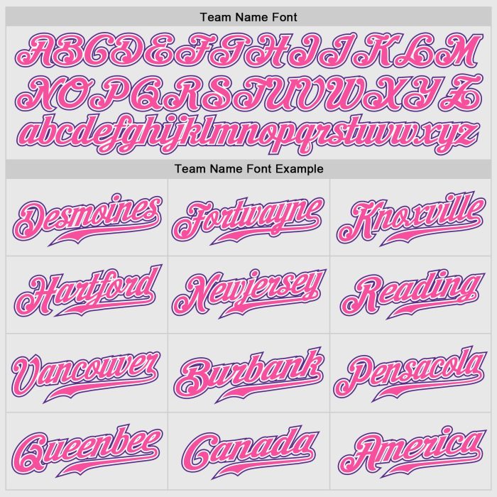 Custom Pink White Pinstripe Raglan Sleeves Baseball Jersey - Authentic, Purple-Pink Design Custom White Pink Pinstripe Purple-Pink - Image 5