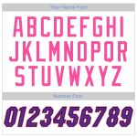 Custom Performance T-Shirt in White Purple Black Pink for Active Wear Custom White Purple Black-Pink Performance T-Shirt - Image 4