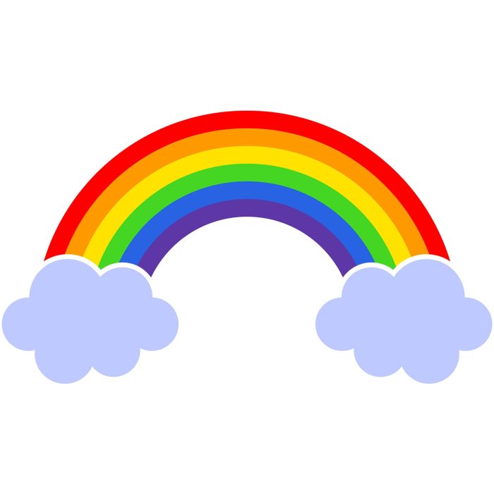 LGBT Pride Custom Rainbow T-Shirt in White Purple Gold for Performance Custom White Purple-Gold Rainbow For Pride LGBT Performance - Image 2