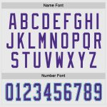 Custom Hockey Jersey in White Purple and Teal - Personalized Team Sports Apparel Custom White Purple-Teal Hockey Jersey - Image 4