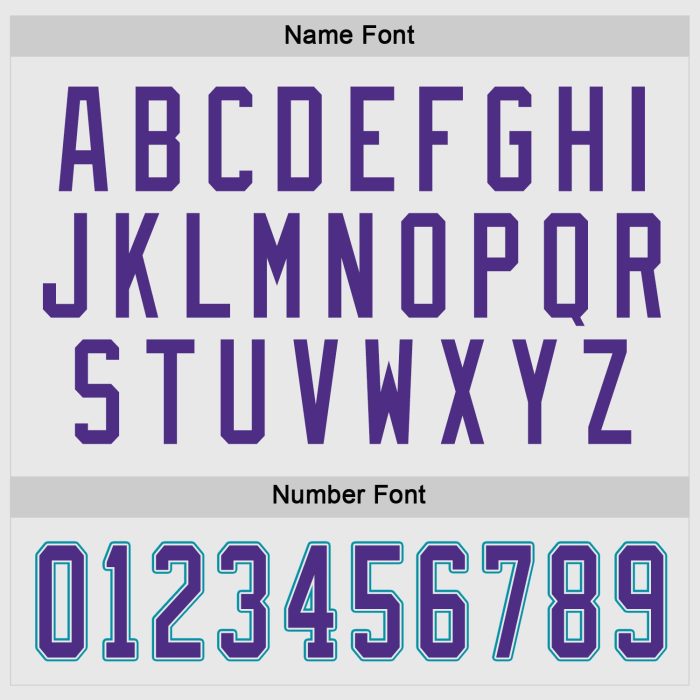Custom Hockey Jersey in White Purple and Teal - Personalized Team Sports Apparel Custom White Purple-Teal Hockey Jersey - Image 4