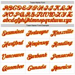 Custom Performance T-Shirt in White with Red-Gold Accents for Men and Women Custom White Red-Gold Performance T-Shirt - Image 3