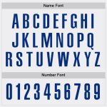 Custom Performance Golf Polo Shirt - White Royal Design for Men Custom White Royal Performance Golf Polo Shirt - Image 5