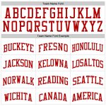 Custom 3D American Flag Baseball Jersey White Red - Authentic Style 5789 Custom White White-Red 3D American Flag Authentic - Image 4