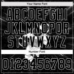 Custom Womens Black White 3D Astronaut V-Neck Cropped Jersey Baseball Shirt Custom Women's Black Black-White Astronaut 3D - Image 5