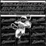 Custom Womens Black White 3D Astronaut V-Neck Cropped Jersey Baseball Shirt Custom Women's Black Black-White Astronaut 3D - Image 4