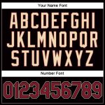 Womens Custom Black Crimson-City V-Neck Cropped Baseball Jersey Custom Women's Black Crimson-City Cream V-Neck Cropped Baseball - Image 5