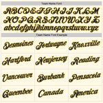 Custom Navy-Gold Womens Cropped V-Neck Baseball Jersey in Cream Custom Women's Cream Navy-Gold V-Neck Cropped Baseball Jersey - Image 4