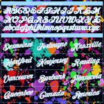 Custom Womens 3D V-Neck Baseball Jersey, Graffiti Pattern with White-Light Blue Splashes, Cropped Design Custom Women's Graffiti - Image 4