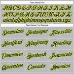 Womens Custom Gray Green-Gold V-Neck Cropped Jersey for Baseball Custom Women's Gray Green-Gold V-Neck Cropped Baseball Jersey - Image 4