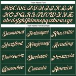 Womens Custom Green Cream Black V-Neck Cropped Baseball Jersey Custom Women's Green Cream-Black V-Neck Cropped Baseball Jersey - Image 4