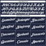 Custom Navy White V-Neck Baseball Jersey for Women - Cropped Style Custom Women's Navy White V-Neck Cropped Baseball Jersey - Image 4