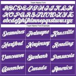 Custom Purple White-Gray V-Neck Cropped Baseball Jersey for Women Custom Women's Purple White-Gray V-Neck Cropped Baseball - Image 4