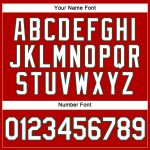 Custom V-Neck Cropped Baseball Jersey for Women in Red, White, and Kelly Green Custom Women's Red White-Kelly Green V-Neck - Image 5