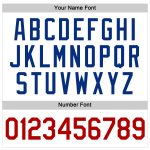 Custom Womens V-Neck Cropped Baseball Jersey - White and Red-Royal Design Custom Women's White Red-Royal V-Neck Cropped Baseball - Image 5