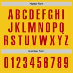 Custom Performance Golf Polo Shirt in Yellow and Red for Men Custom Yellow Red Performance Golf Polo Shirt - Image 5