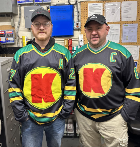 Custom Black Kelly Green Gold Hockey Jersey - Personalized Sports Apparel Custom Black Kelly Green-Gold Hockey Jersey photo review