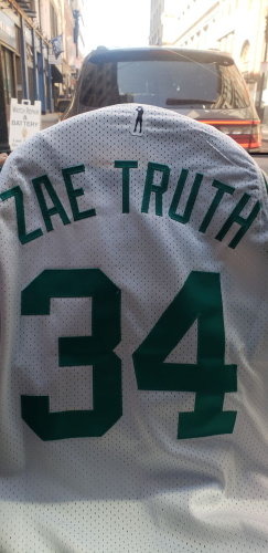 Custom Basketball Jersey Authentic Throwback in White & Kelly Green Custom White Kelly Green Authentic Throwback Basketball photo review