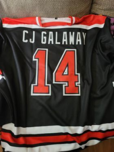 Custom Hockey Jersey Black Red White - Personalized Team Jersey Custom Black Red-White Hockey Jersey photo review