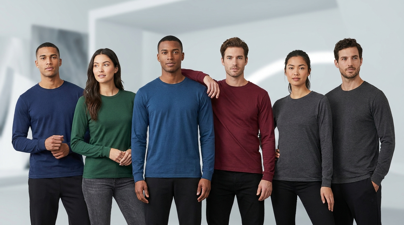 Custom long sleeve t-shirts by NationFans